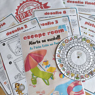 804- Escape Room - As férias estão em perigo! 3º e 4º ano
