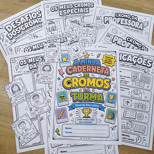 Atividade 807- A minha caderneta de cromos da turma