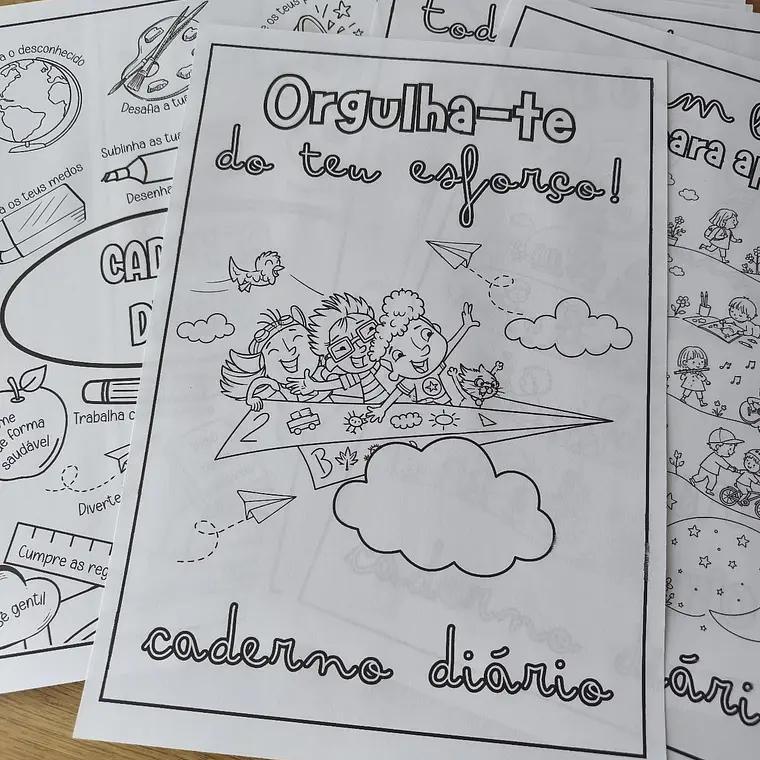 Atividade 814- Capas para caderno diário - PDF 1