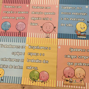 Atividade 817- Regras da sala e receção aos alunos- Físico