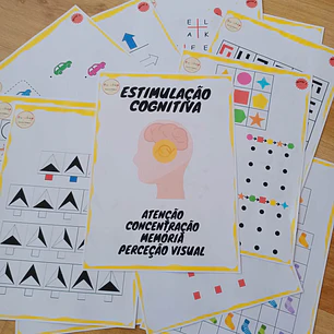 Pack Estimulação e Destrezas Cognitivas Completo – PDF