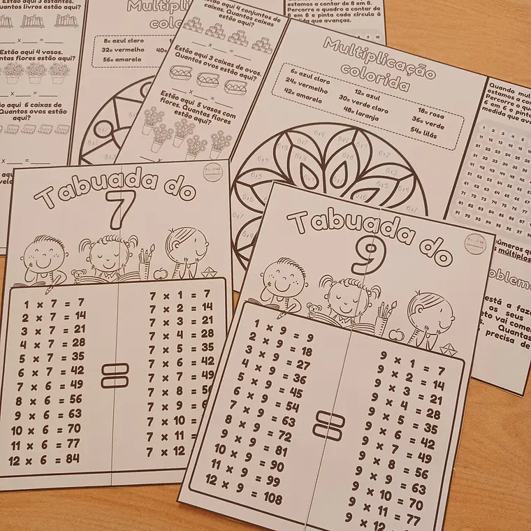 Pack Flipbooks Matemática Completo – PDF 2
