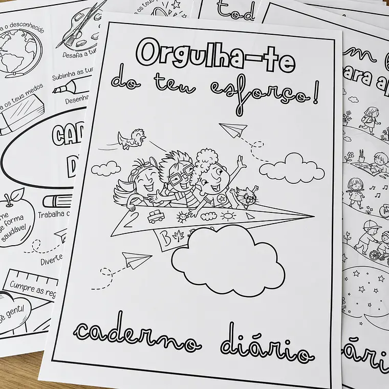 Atividade 814- Capas para caderno diário - PDF 1