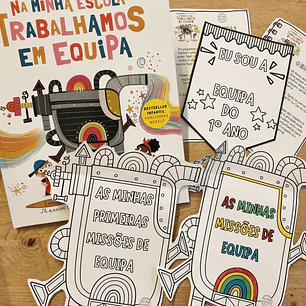 Atividade 815- Na minha escola somos uma equipa- atividades de exploração - PDF