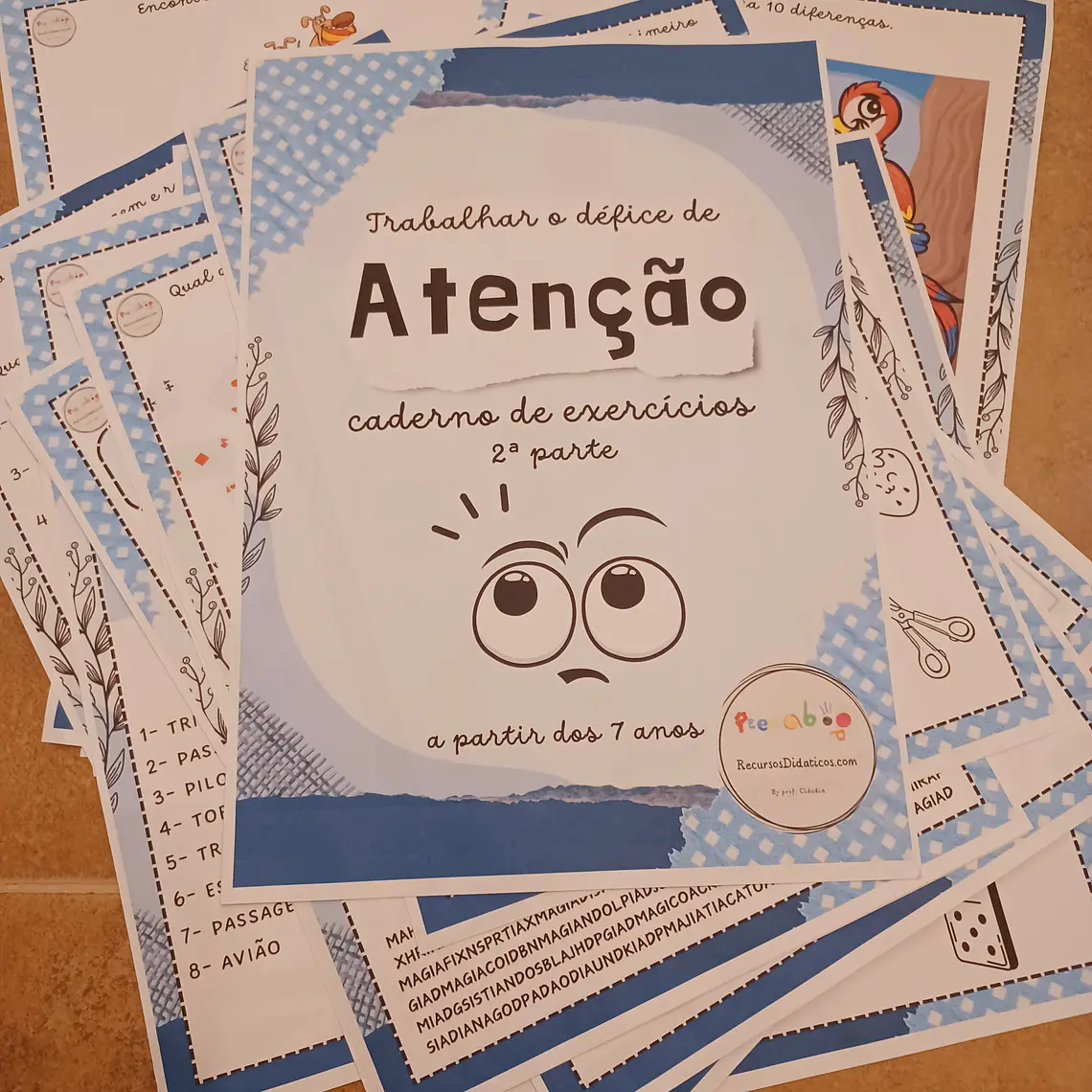 Pack Défice de Atenção / apoio TDAH - PHDA – PDF 3