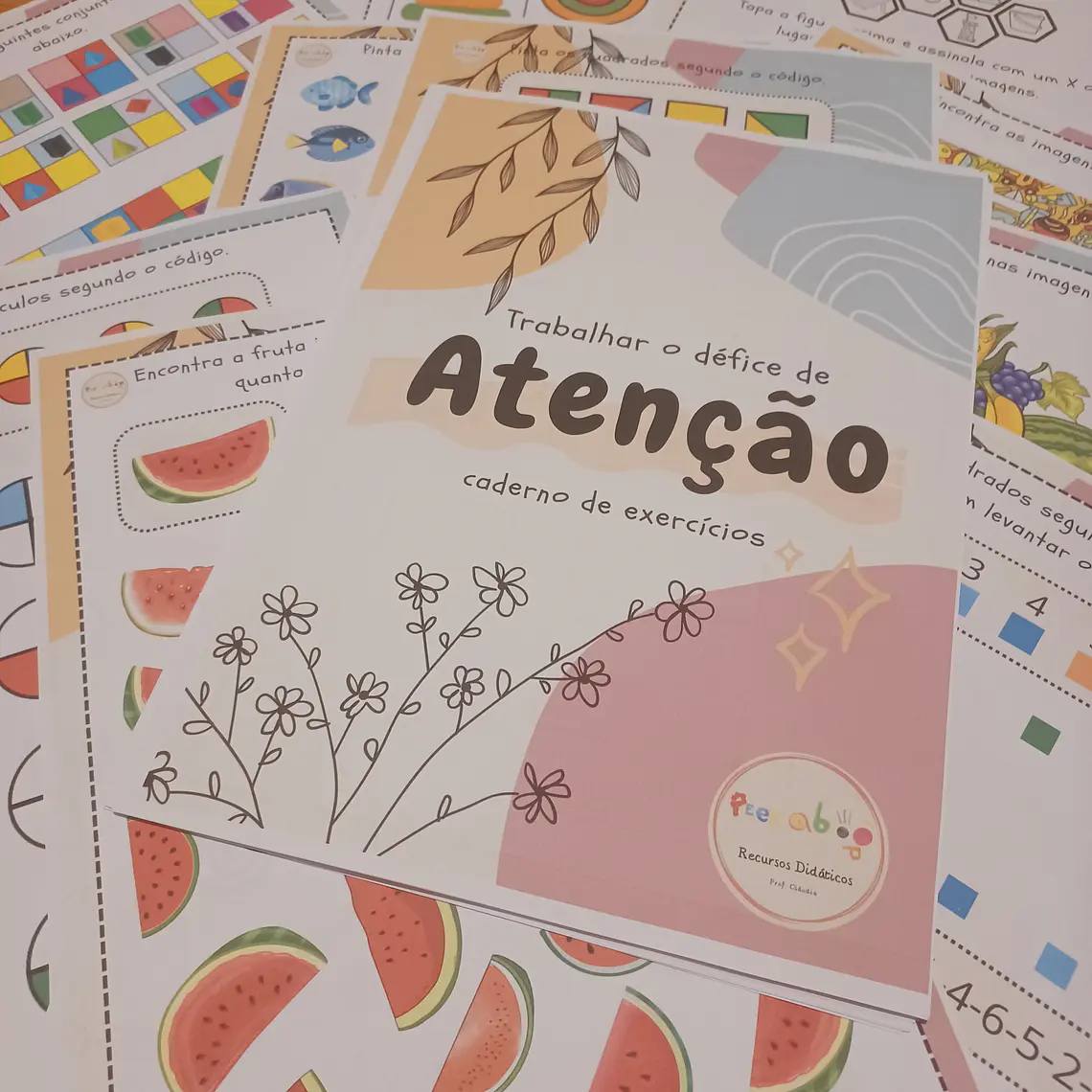 Pack Défice de Atenção / apoio TDAH - PHDA – PDF 4