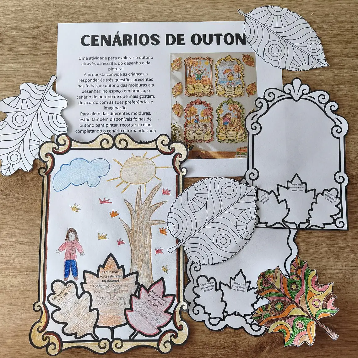 Atividade 828 - Cenários de outono - PDF 1