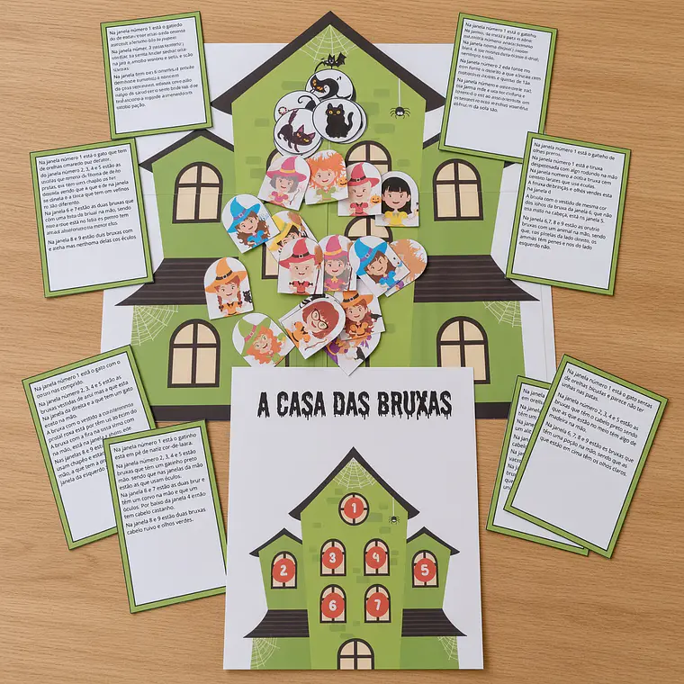 Atividade 397 - A casa das bruxas - Compreensão Leitora - PDF 1