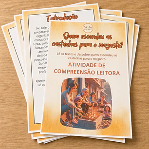 Atividade 547 - Compreensão leitora - Quem escondeu as castanhas do magusto - PDF