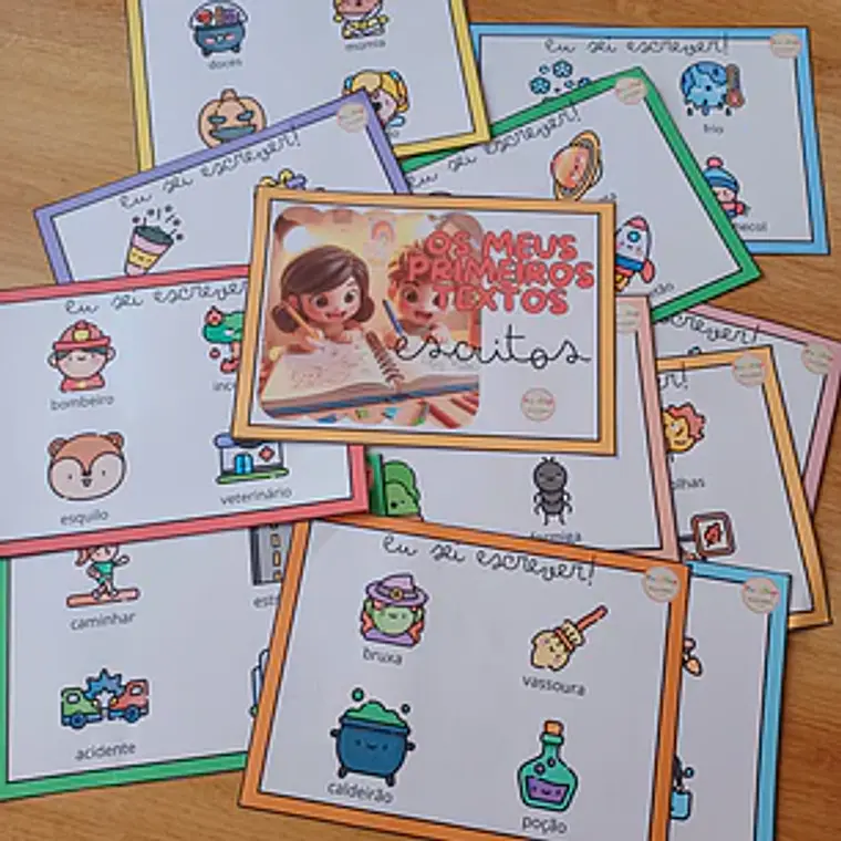 Pack Primeiros Passos na Escrita – PDF 6