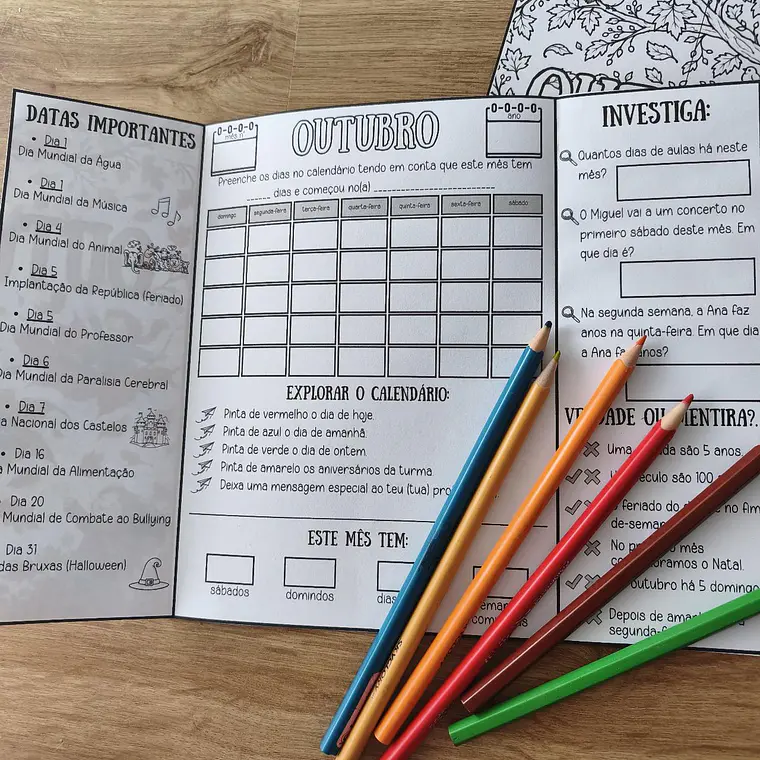 Atividade 832- Flipbook de outobro 2