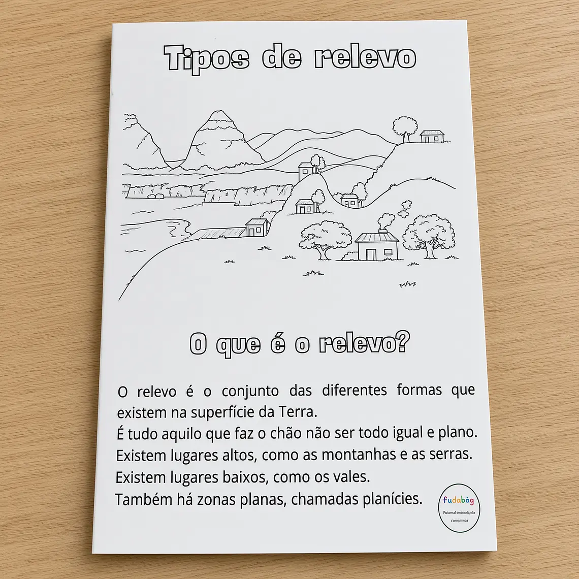 Atividade 744- Flipbook Tipos de Relevo - PDF 2