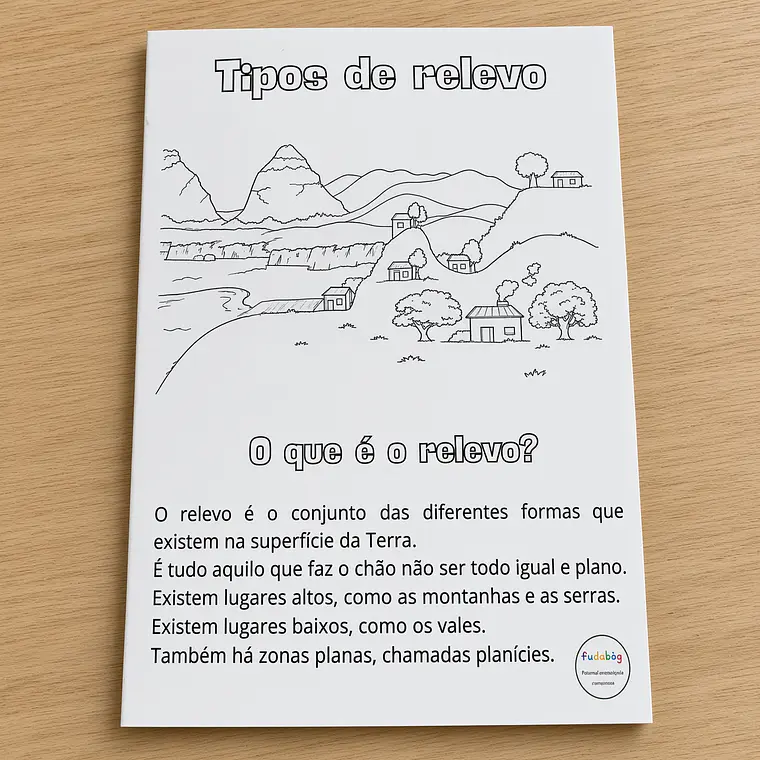 Atividade 744- Flipbook Tipos de Relevo - PDF 2