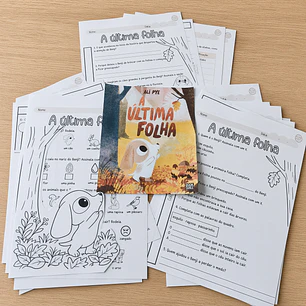 Atividade 831- A última folha - atividades de interpretação e exploração