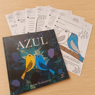 729- Azul - atividades de interpretação e exploração - 2º ano