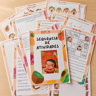 Atividade 394 - A menina que não gostava de fruta - sequência de atividades - PDF