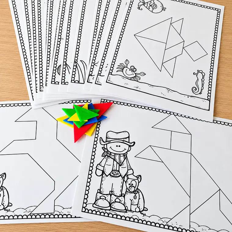 Atividade 063 - Tangram - PDF 1