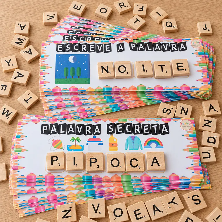 Atividade 080 - Letra Inicial e Palavras Simples - PDF 1