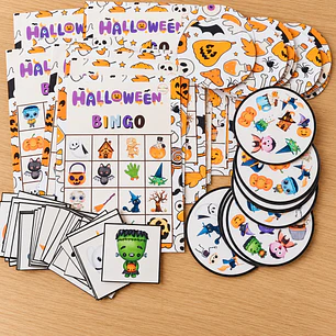Atividade 538- Bingo e double de Halloween - PDF