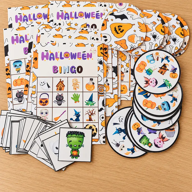 Atividade 538- Bingo e double de Halloween - PDF 1