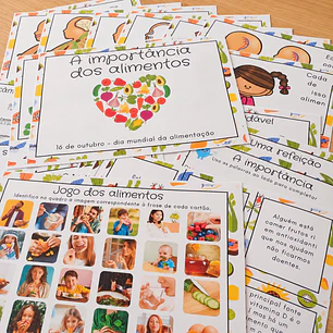 Atividade 395 - A importância dos alimentos - PDF