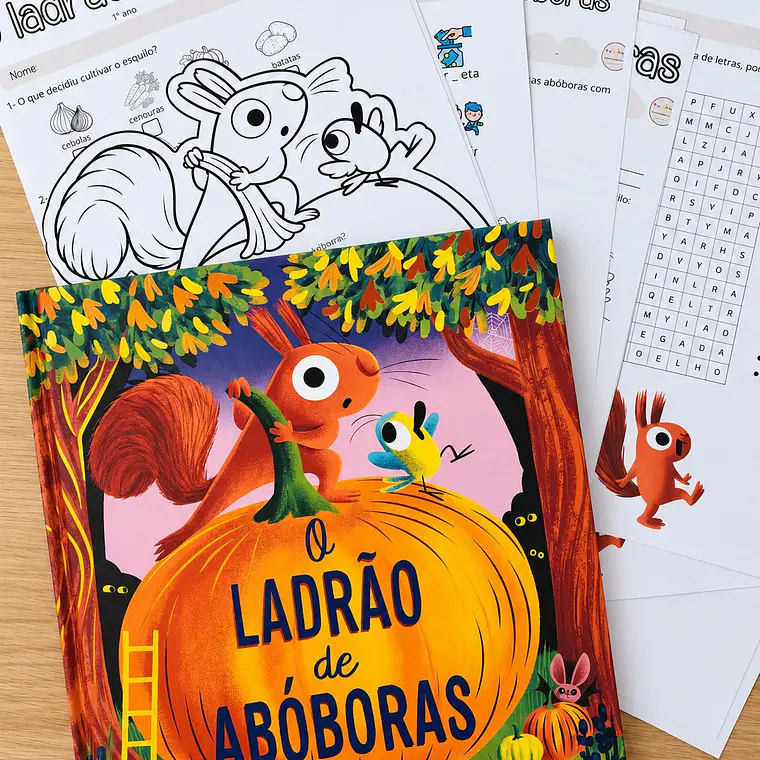 Atividade 839- O ladrão de abóboras- atividades de exploração- PDF 1