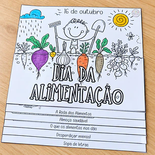 Atividade 840- Flipbook Dia da Alimentação - PDF