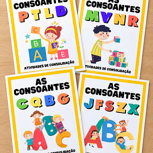 Pack Consoantes – Atividades de Consolidação – PDF