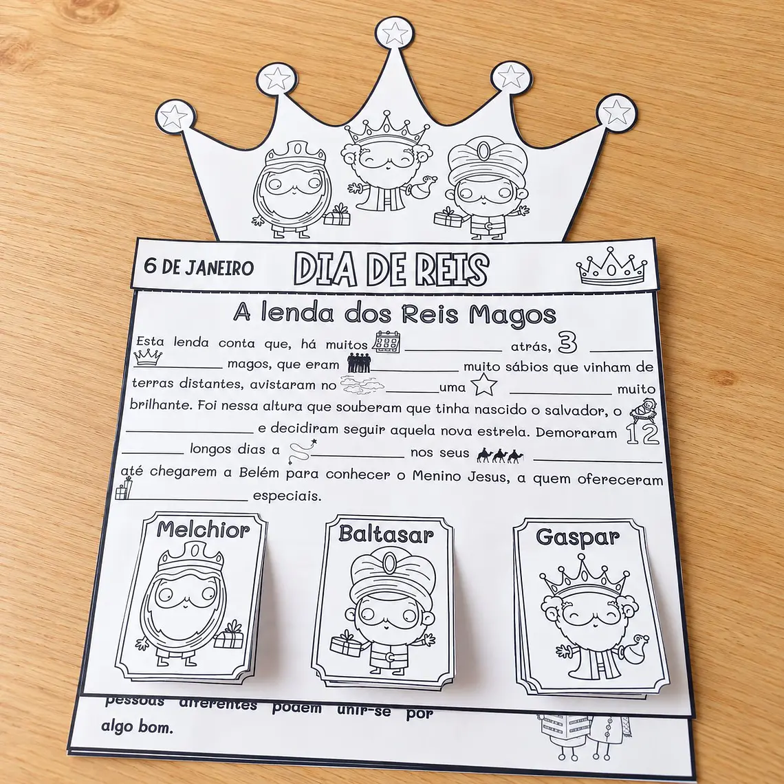 Atividade 717- Flipbook Dia de Reis - PDF 1
