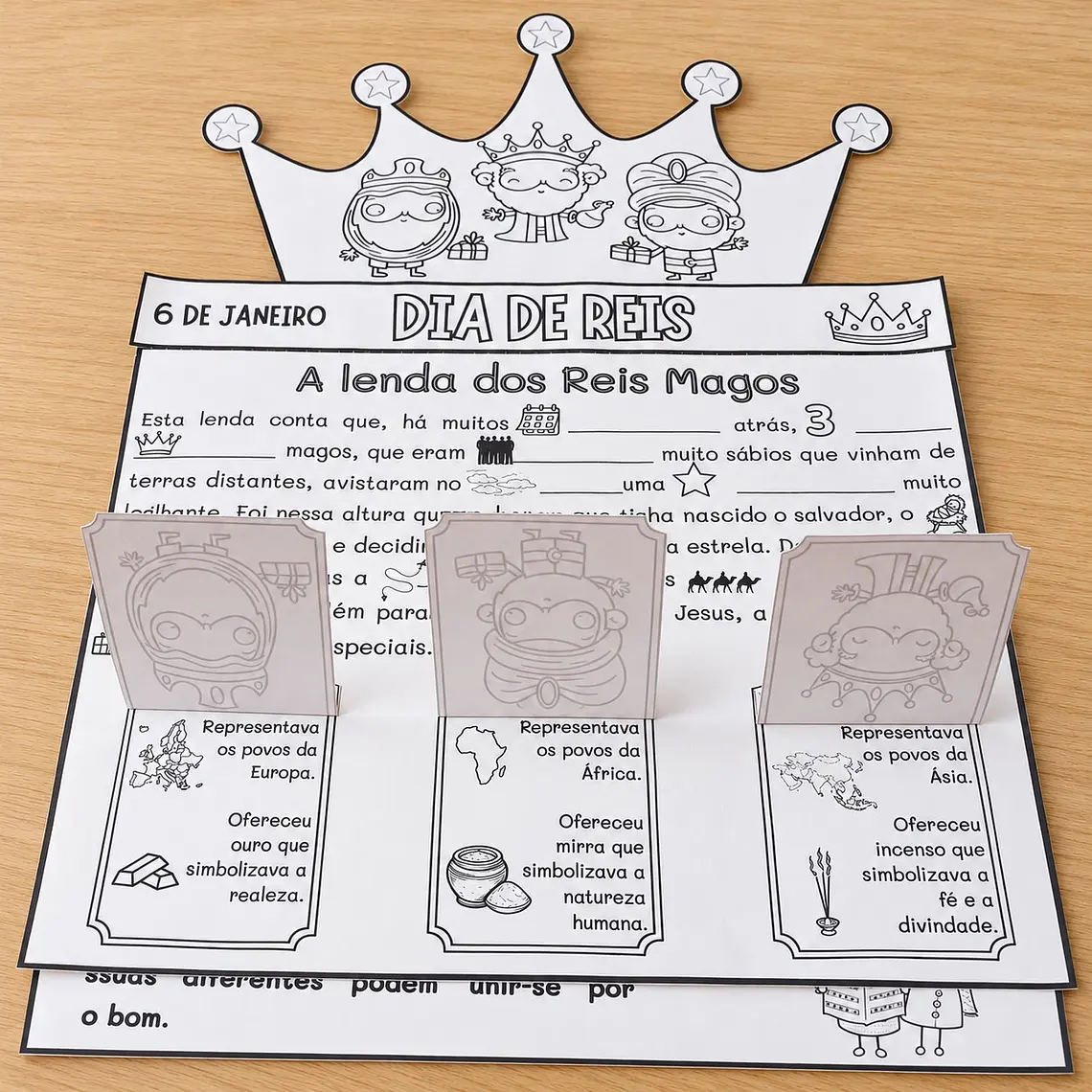 Atividade 717- Flipbook Dia de Reis - PDF 2