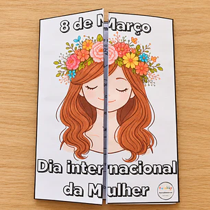 Atividade 750- Flipbook Dia da Mulher - PDF