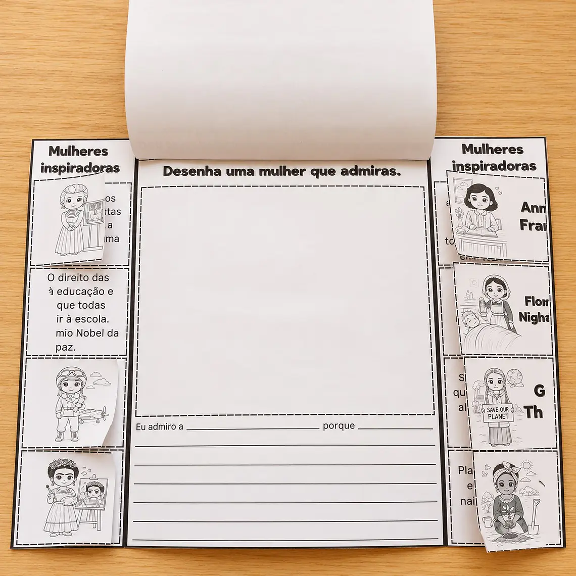 Atividade 750- Flipbook Dia da Mulher - PDF 4