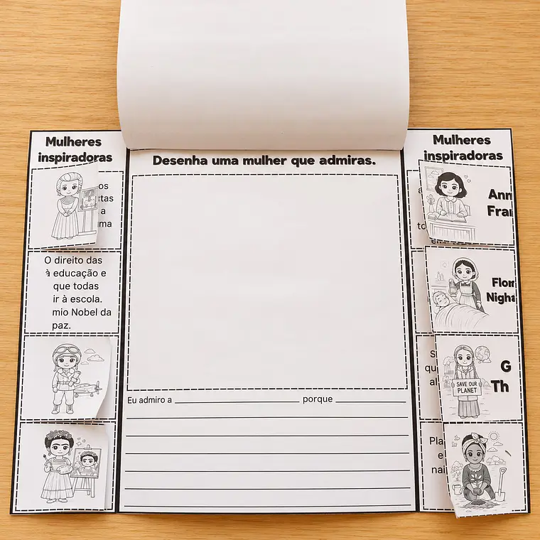Atividade 750- Flipbook Dia da Mulher - PDF 4