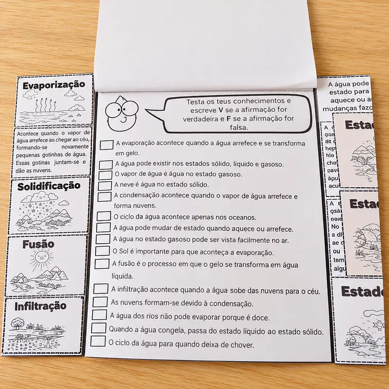 Atividade 749 - Flipbook do Ciclo da Água - PDF 5