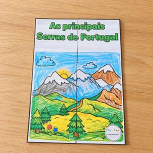 Atividade 748 - As principais serras de Portugal - Flipbook- PDF
