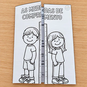 Atividade 743- Medidas de comprimento- Flipbook