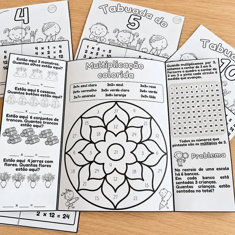 Atividade 733- Flipbook das tabuadas de 2, 3, 4, 5 e 10 - PDF 1