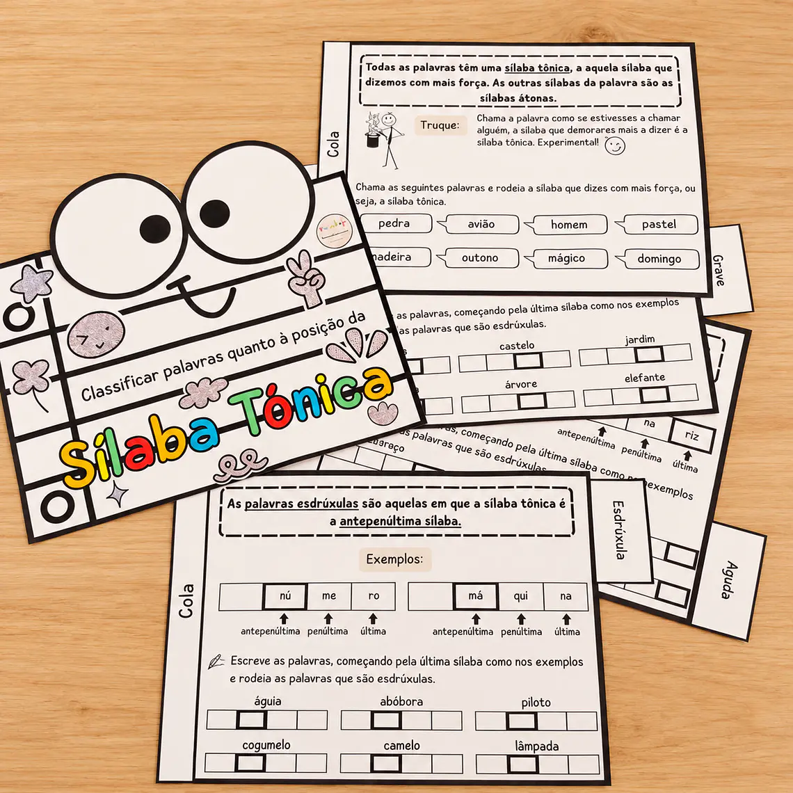Atividade 684- Flipbooks e jogos- Divisão silábica, sílaba tónica e translineação- PDF 2