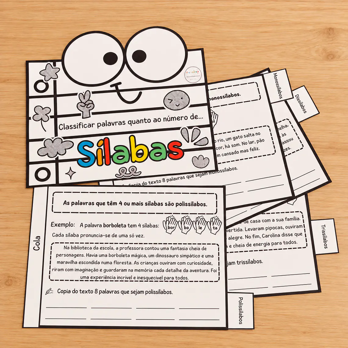 Atividade 684- Flipbooks e jogos- Divisão silábica, sílaba tónica e translineação- PDF 3