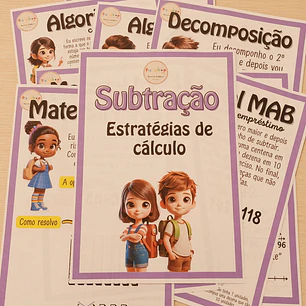 Atividade 568 - Subtração - Cartazes com estratégias de cálculo - PDF