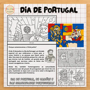 ATIVIDADE 647- Dia de Portugal