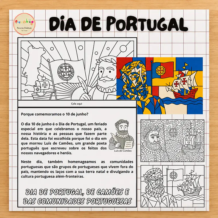 ATIVIDADE 647- Dia de Portugal 1