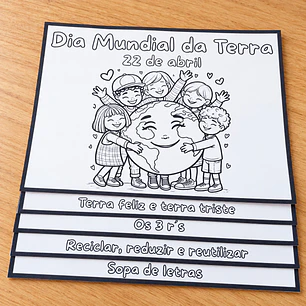 Atividade 617- Flipbook Dia Mundial da Terra - PDF