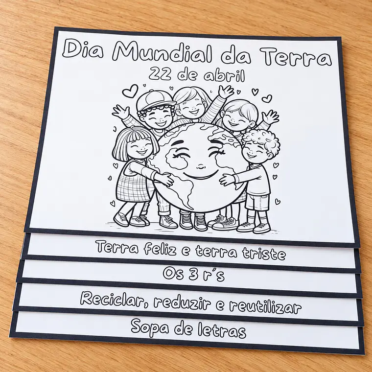 Atividade 617- Flipbook Dia Mundial da Terra - PDF 1