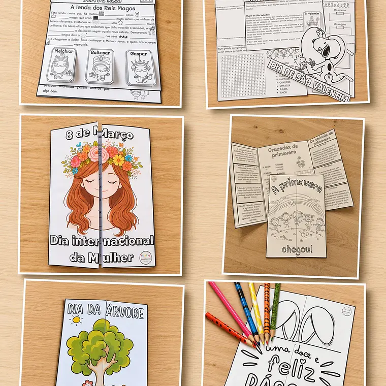 Pack Flipbooks 2.º Período – PDF 1