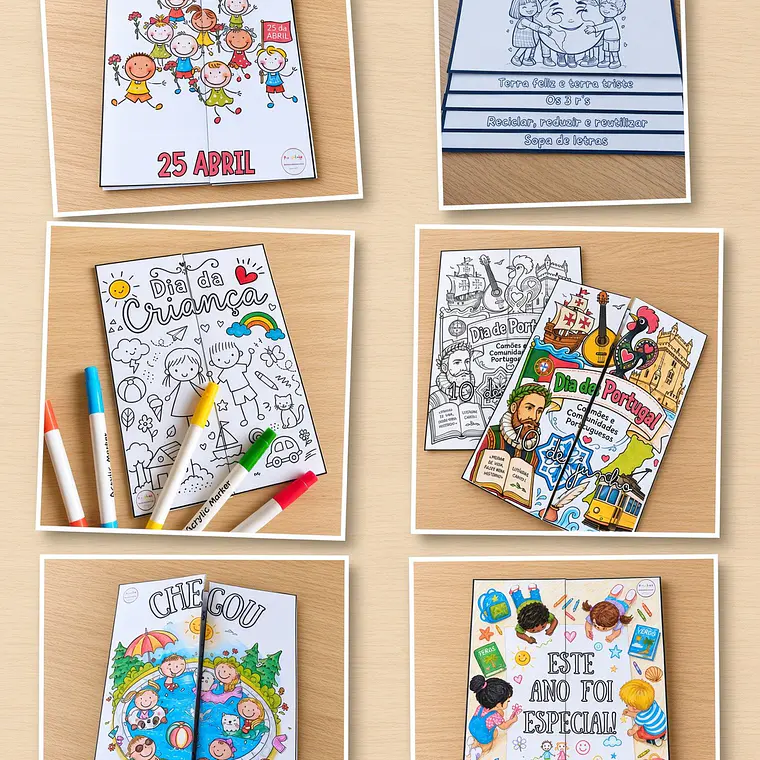 Pack Flipbooks 3.º Período – PDF 1
