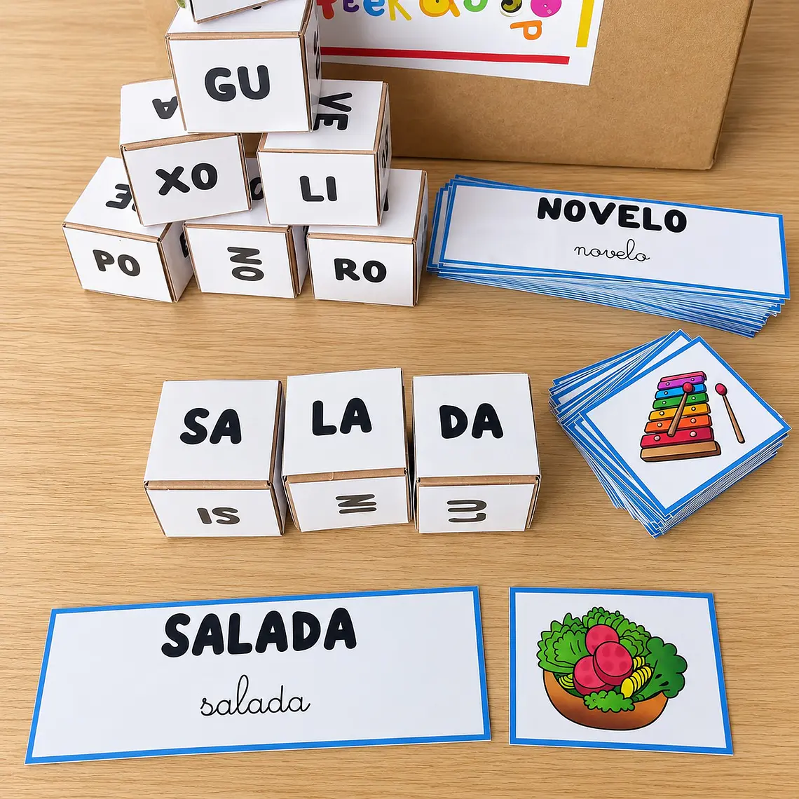 Atividade 115 - Dados sílabas simples - Físico e PDF 1