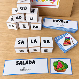 Atividade 115 - Dados sílabas simples - Físico e PDF