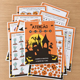 Atividade 537 - Atenção com Halloween - PDF