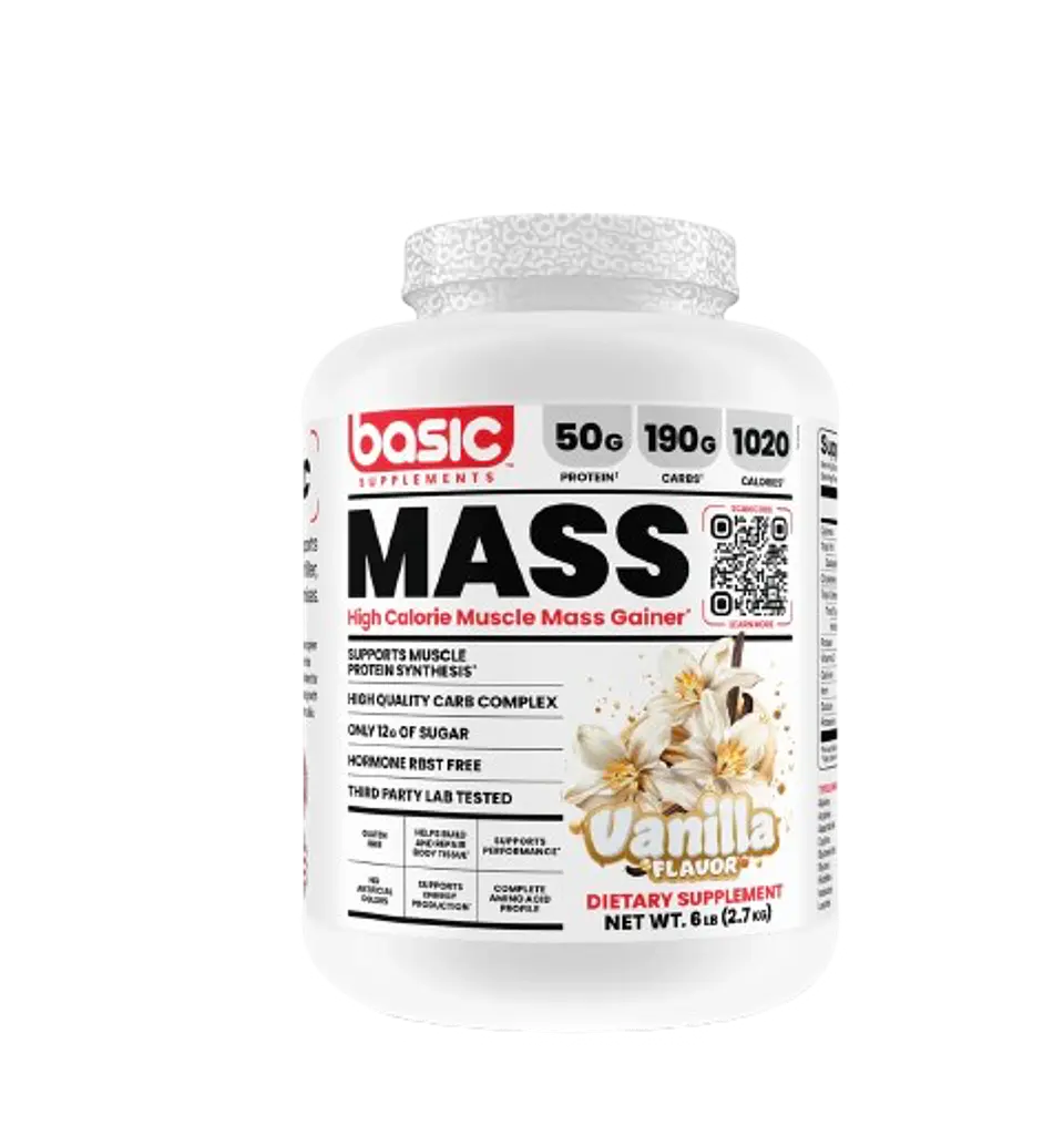 Mass Gainer Basic 6lb - Sabor Vainilla 1